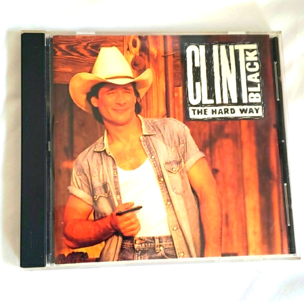 1992 Clint Black The Hard Way CD!!